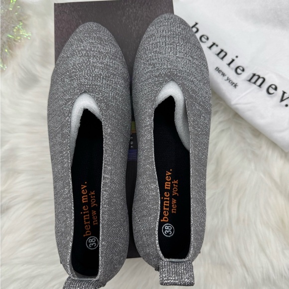 BERNIE MEV Safira Comfort Flats Grey/Silver 7.5 (38) - Picture 5 of 8